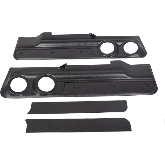 KUAFU Lower Door Panel Set 2 Speak Card Appanel 1978-1988 Monte Carlo Malibu (2DR) & El Camino Cutlass Regal