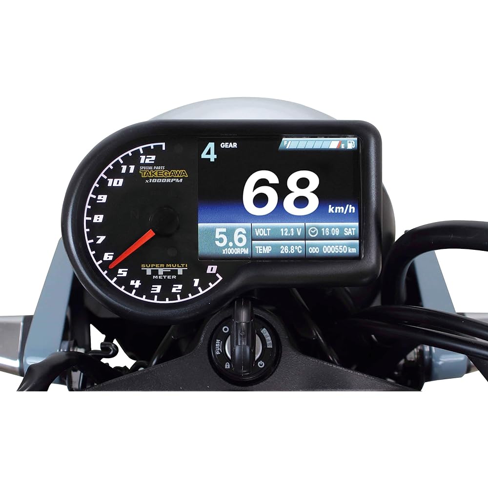 Special parts TAKEGAWA Super Multi TFT Meter Ducks 125 (JB04) 05-05-0111