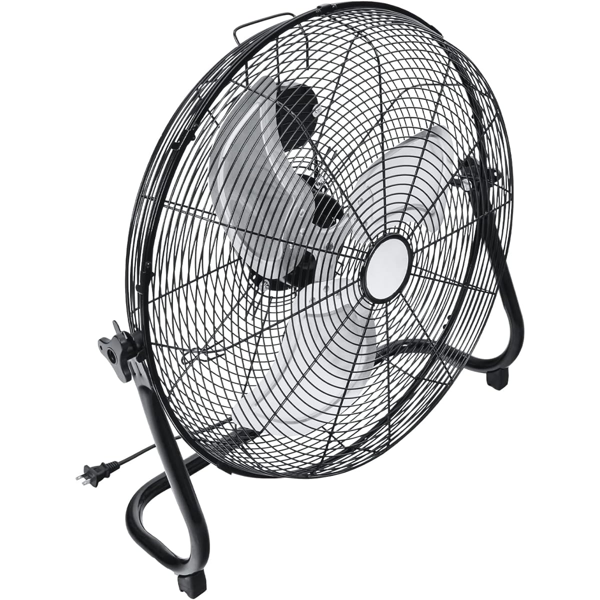 kaitou Commercial Fan, Industrial Fan, 3 Levels of Air Volume, Large Fan, Powerful, Maximum 480m/min, Blade Diameter 48cm