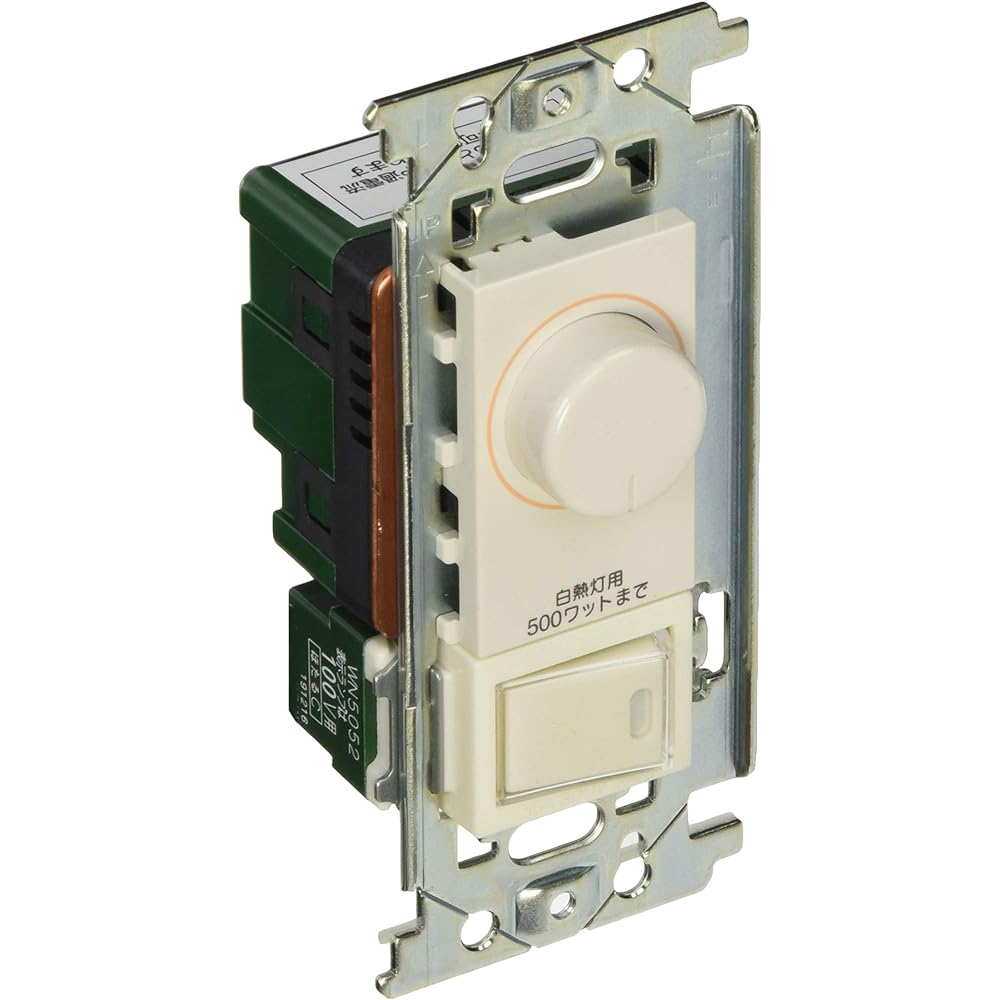Panasonic Full Color Mood Switch C 3-way/One-Way Dual Use Incandescent Light Control Rotary Type 500W WN575259