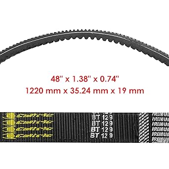 Caltric Drive Belt ARCTIC CAT ZL 500 ZL500 1998-2002/ZL 550 ZL550 2002 2002 2003
