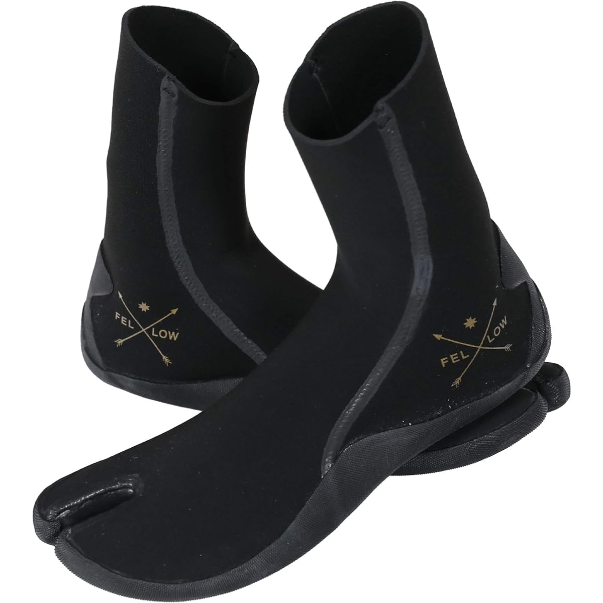 FELLOW Surf Boots ALL3mm Ninja Tabi Socks Ninja Tabi Waterproof Surfing Japanese Standard Wetsuit Leaf Boots Men Women