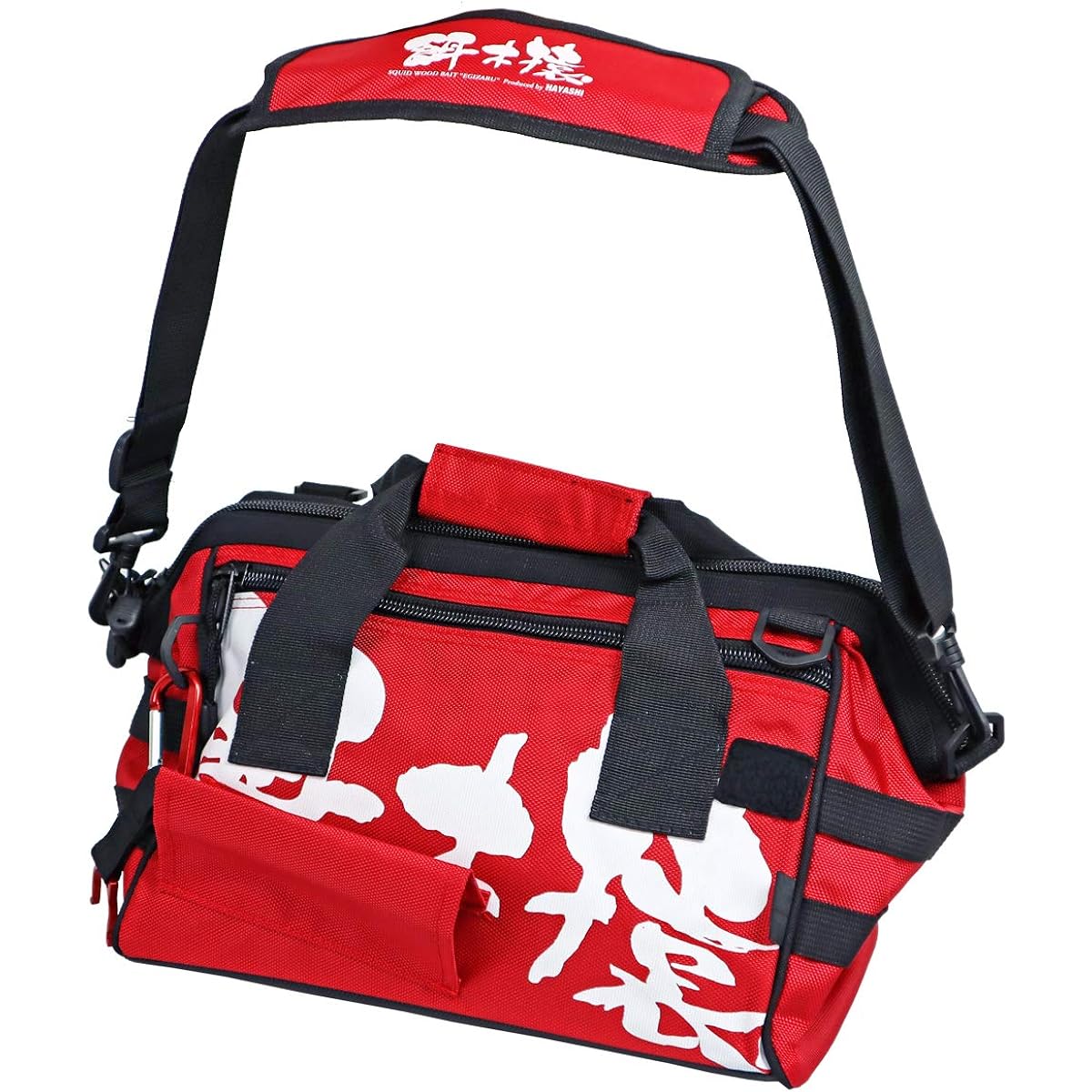 Hayashi Fishing Gear Manufacturing Co., Ltd. (HAYASHI) Bait Monkey “Gamaguchi” Bag Red
