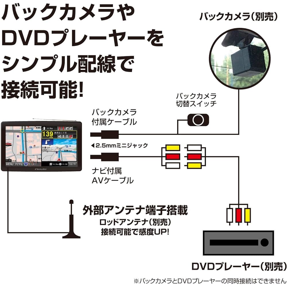 [KAIHOU] Large screen 9-inch one-seg navigation with track mode [Product number] TNK-910DT