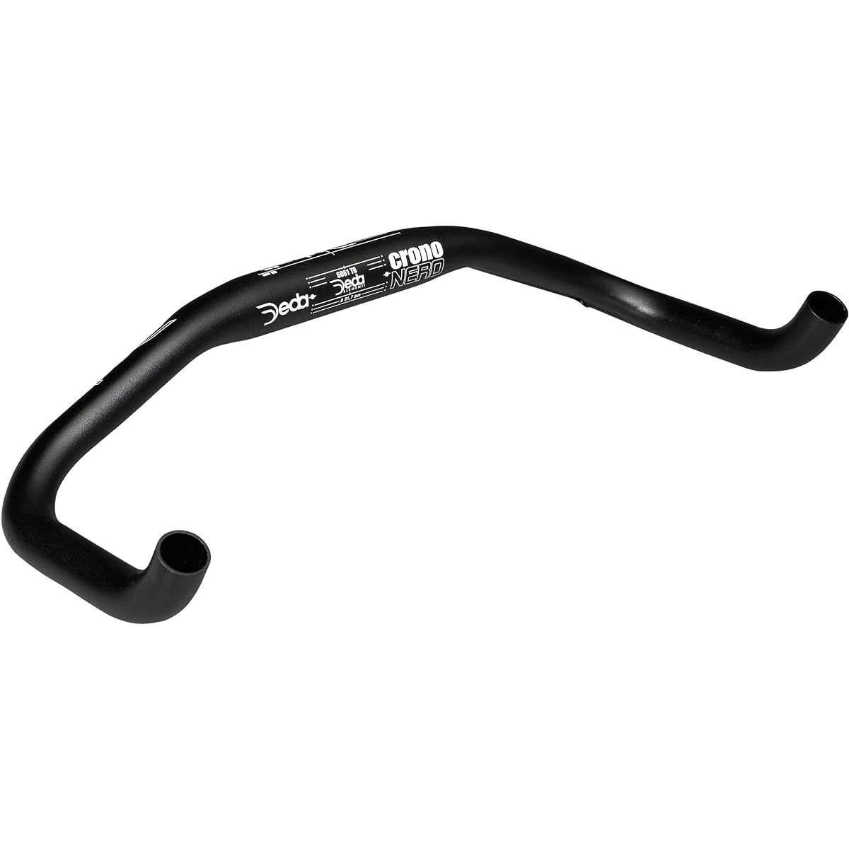 DEDA CRONONERO LOWRIDER BLK 31.7/400 Blue Horn Bar Medium