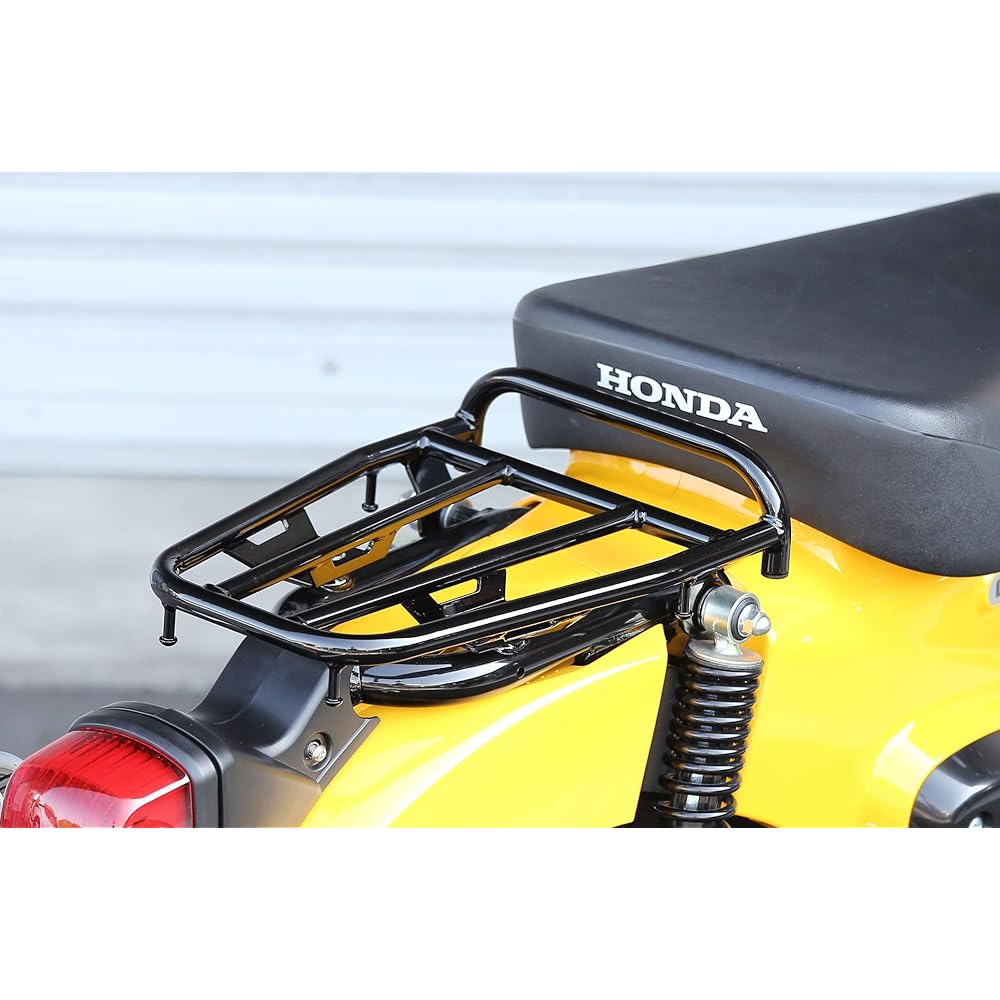 Kijima Motorcycle Bike Parts Rear Carrier Sporty Type Black Super Cub/Cross Cub/Cub Pro 50/100 2018~ HONDA 210-2691