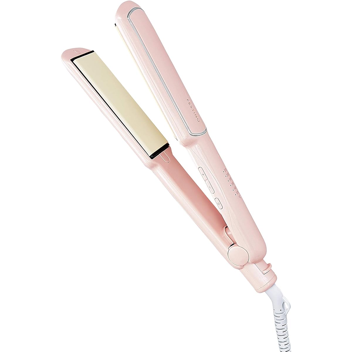 FESTINO Straight Hair Iron SMHB-020 / SMHB-021 FESTINO (35mm, pink)