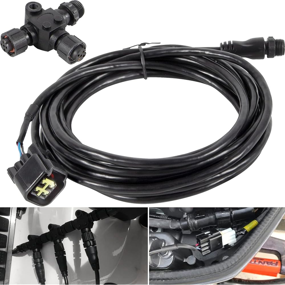 Engine Interface Cable Yamaha 2006-Up NMEA2000 with T Connector 15' - 120-37