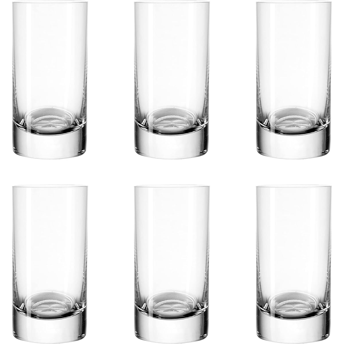 LEONARDO Tumbler Clear Size:∅3.9×H7.6cm Tumbler 50ml Easy+ 039615 6 pieces