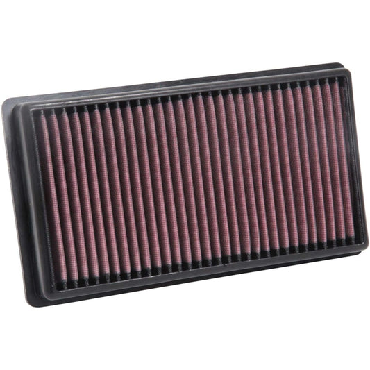 K & N engine air filter: Reusable, cleaned, washed in water, replacement car air filter: 2014-2019 Citroen/OPEL/PEUGEOT/TOYOTA (C4 SpaceTourer, Jumpy, 3008, 308,508, EXPERT) 33-3 122