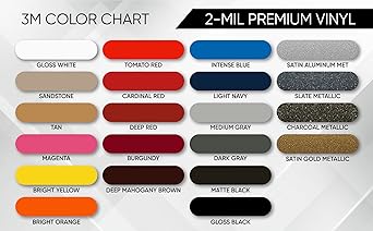 ARI 4/16 inch x 150 feet 3m color 2 -color vinyl for vehicles (Intense Blue/Light Navy)