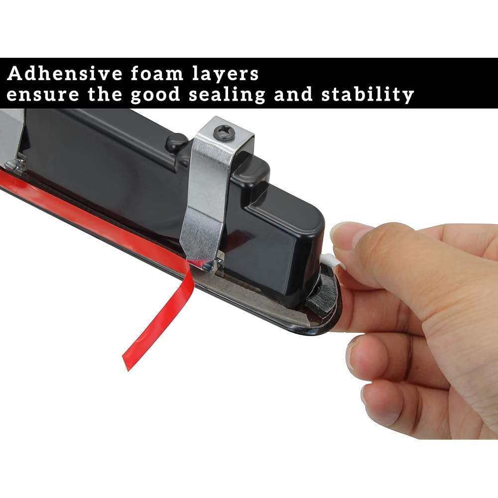 Black Smoke High Mount Stop Brake Light for Chevrolet Camaro since 2016