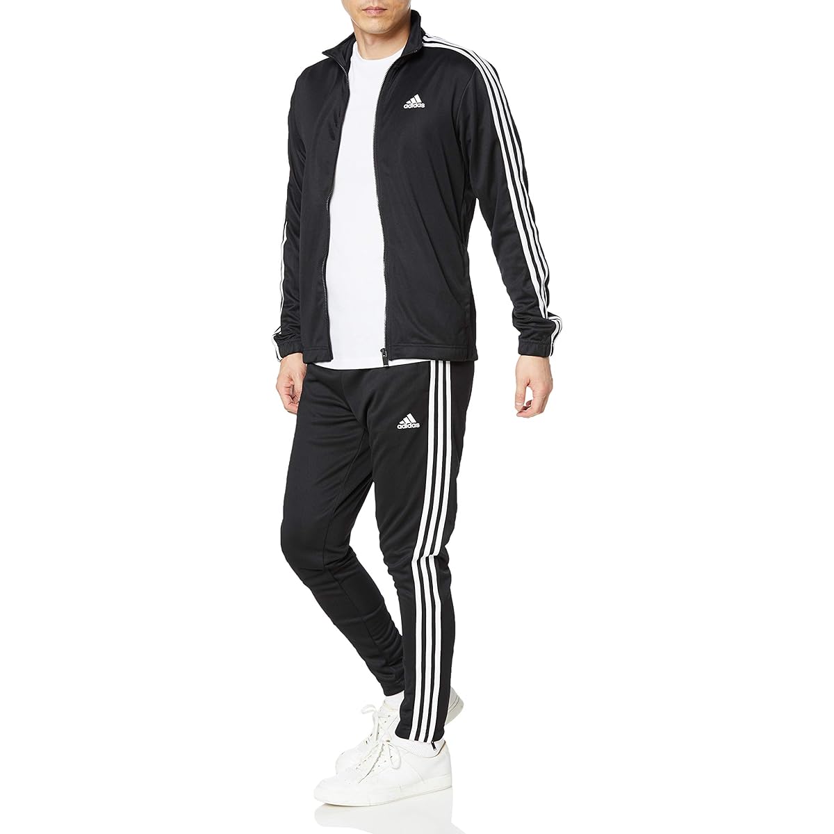 Adidas Jersey Top and Bottom Set Athletic Tiro Tracksuit IPD27 Men's