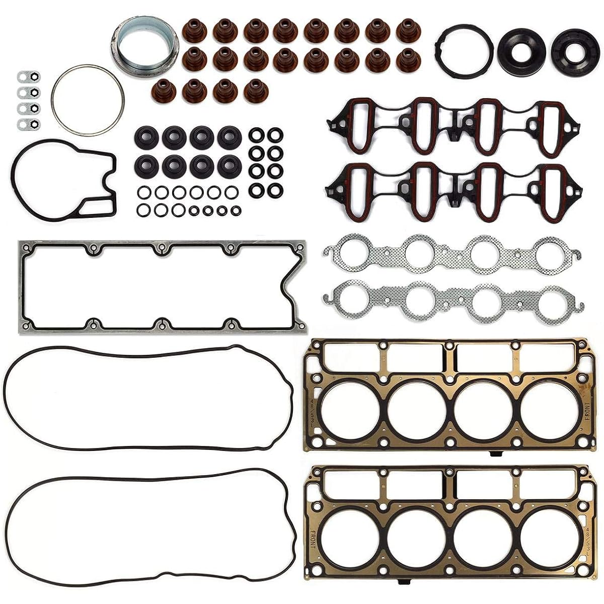 VINCOS MLS Cylinder Head Gasket Set Silverado Tahoe Express Suburban Sierra 1500 YUKON 4.8L 5.3L V8 OHV HS9292PT ES7220