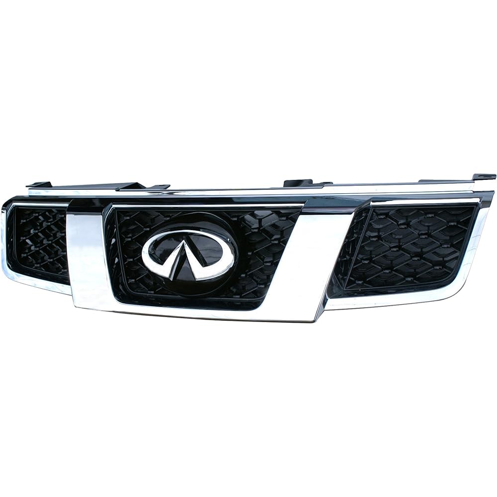 INFINITI [Genuinely imported front grill emblem with pedestal] Easy installation, no processing required AMS Nissan X-Trail T31 Late EXP Emblem Grill Mount Kit 1N23192