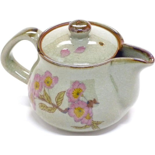 Kutani ware teapot for left-handed people [teapot/teapot] Small Somei Yoshino [back picture]