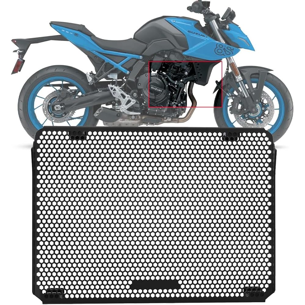 for Motorcycle Accessories Radiator Grille Guard Cover Fuel Tank Protection GSX-8S GSX 8S GSX8S 2023 2024 2025 GSX8 S Accessories (no logo)