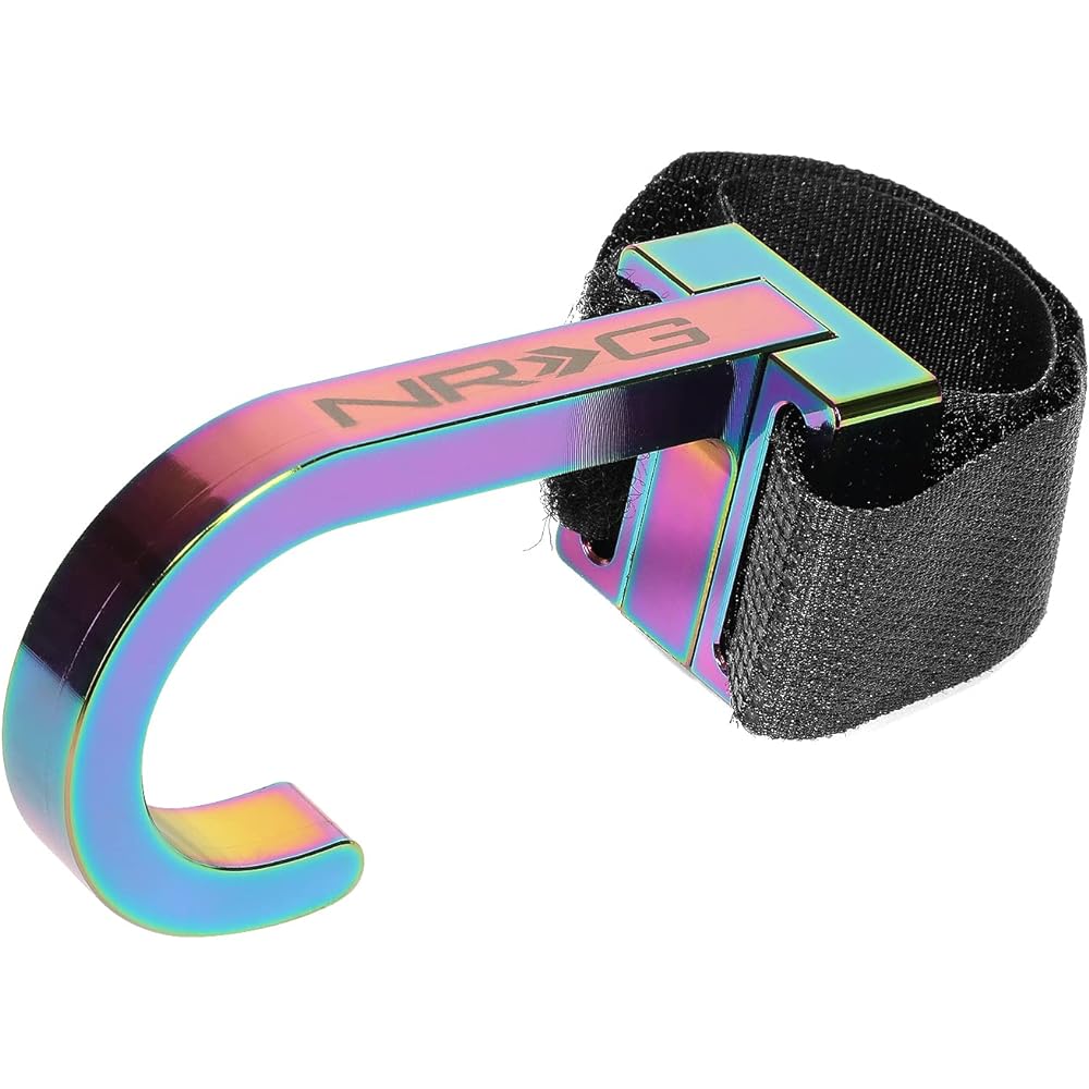 NRG Innovations STR-100MC Handle Hook CNC Aluminum Neoclome Anodized Nylon Strap Strreak Strreak Wheel Fixed