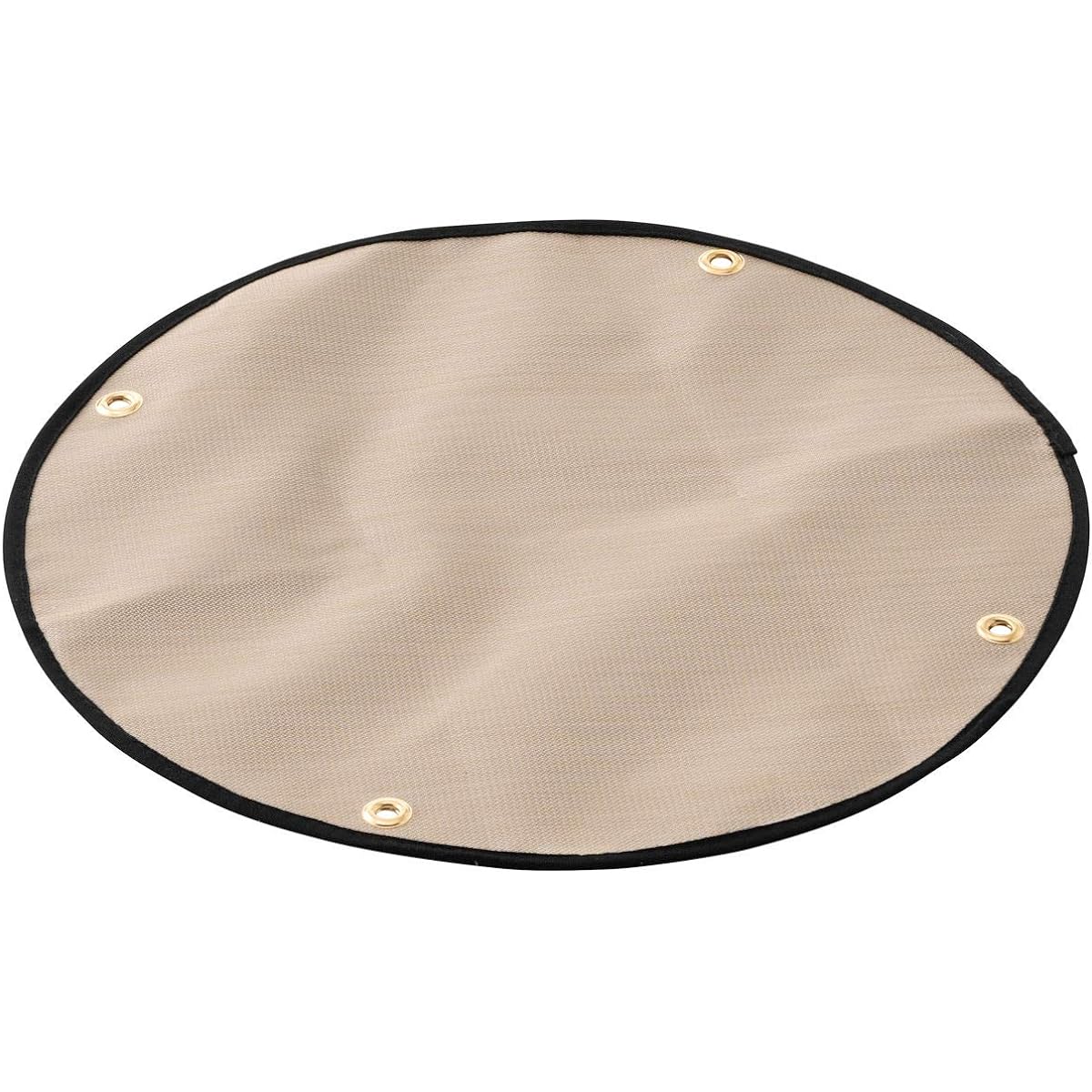 LOGOS Stove Table Fireproof/Insulating Sheet 81064037 Beige (Approx.) Diameter 46cm