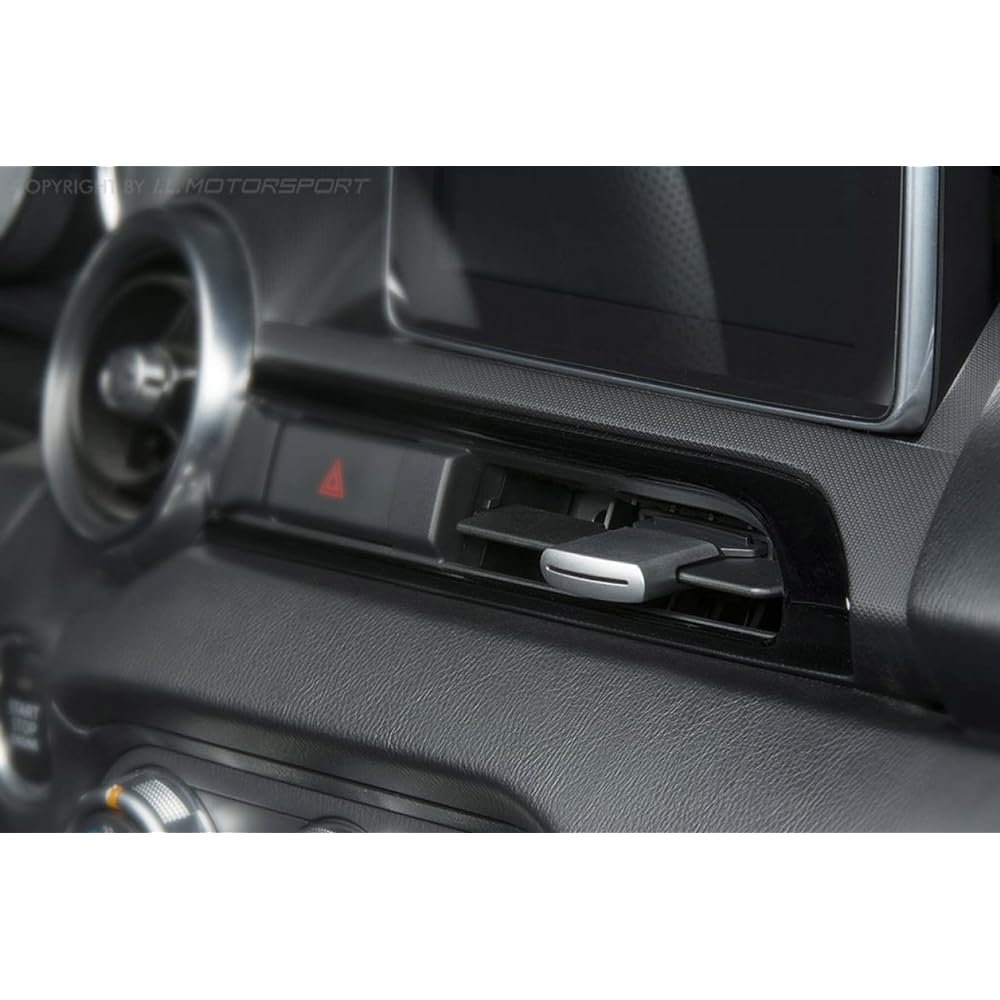 I.L.MOTORSPORT Air Conditioner Knob Roadster ND5/ERC Silver/Black ND0-301450ES