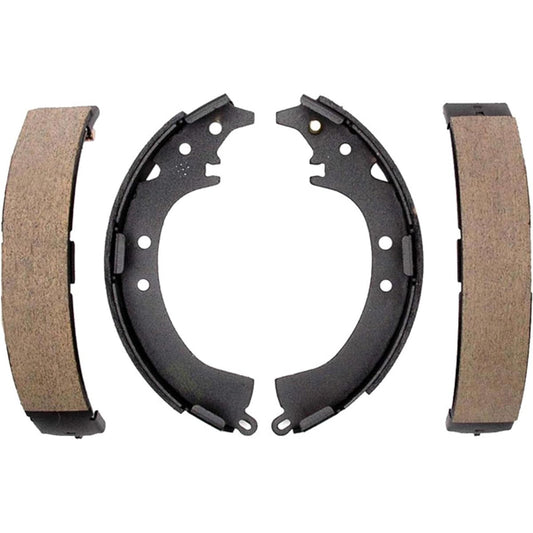 ACDelco 17587B Professional Bonded Rear Drum Brake Shoe Set