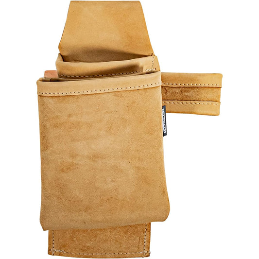WHATNOT Tool Pouch, Nubuck Leather, Made in Japan, Work Pouch, Waist Bag, Nail Bag, Peg Storage, Welding Rod Case, Storage Bag, Outdoor Storage