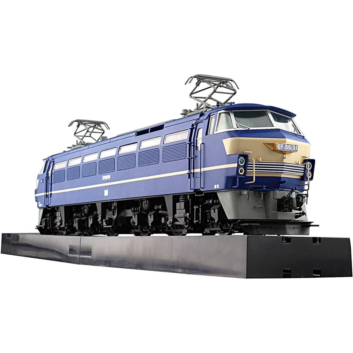 AOSHIMA 1/45 Train Museum OJ Series No.4 Electric Locomotive EF66 Late Type Plastic Model