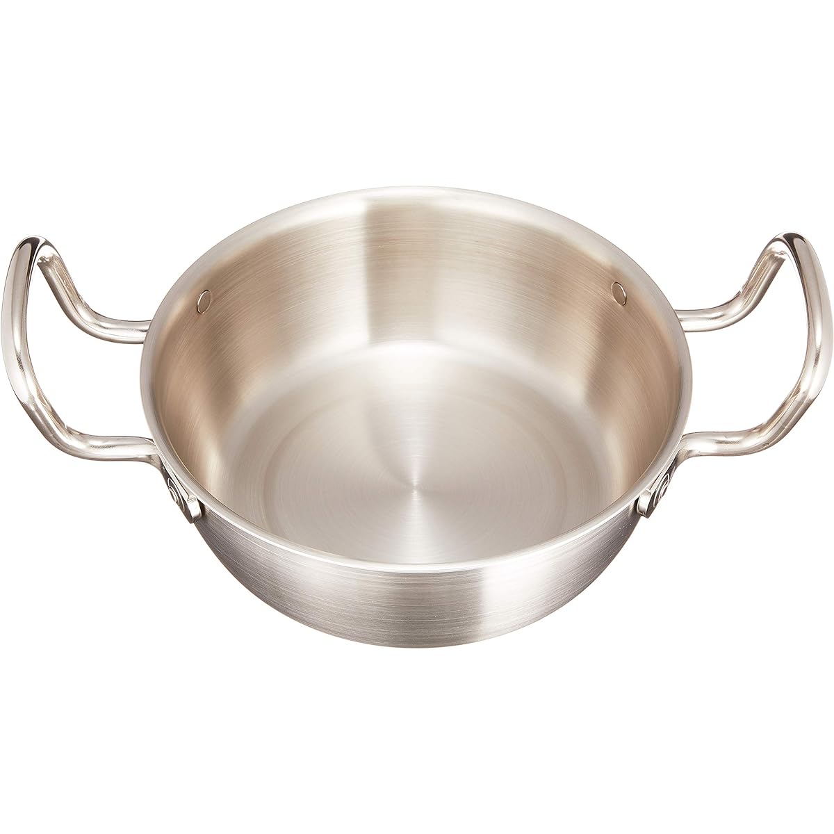 Endo Shoji Commercial Torino Tempura Pot 24cm Induction Cooker Compatible Pot Aluminum Clad 3 Layer Steel Made in Japan ATV3801