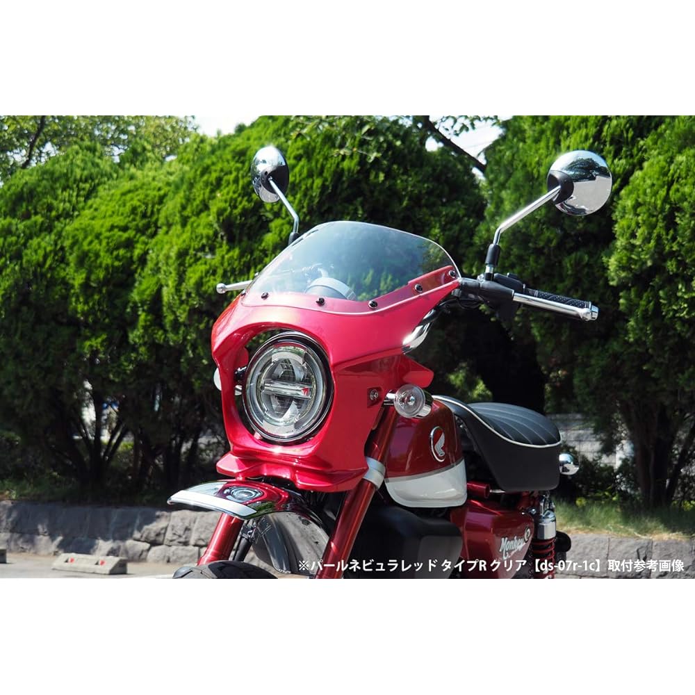 World Walk Monkey 125 Bikini Cowl Pearl Glitter Ring Blue Type R Screen Specification Smoke ds-07r-3