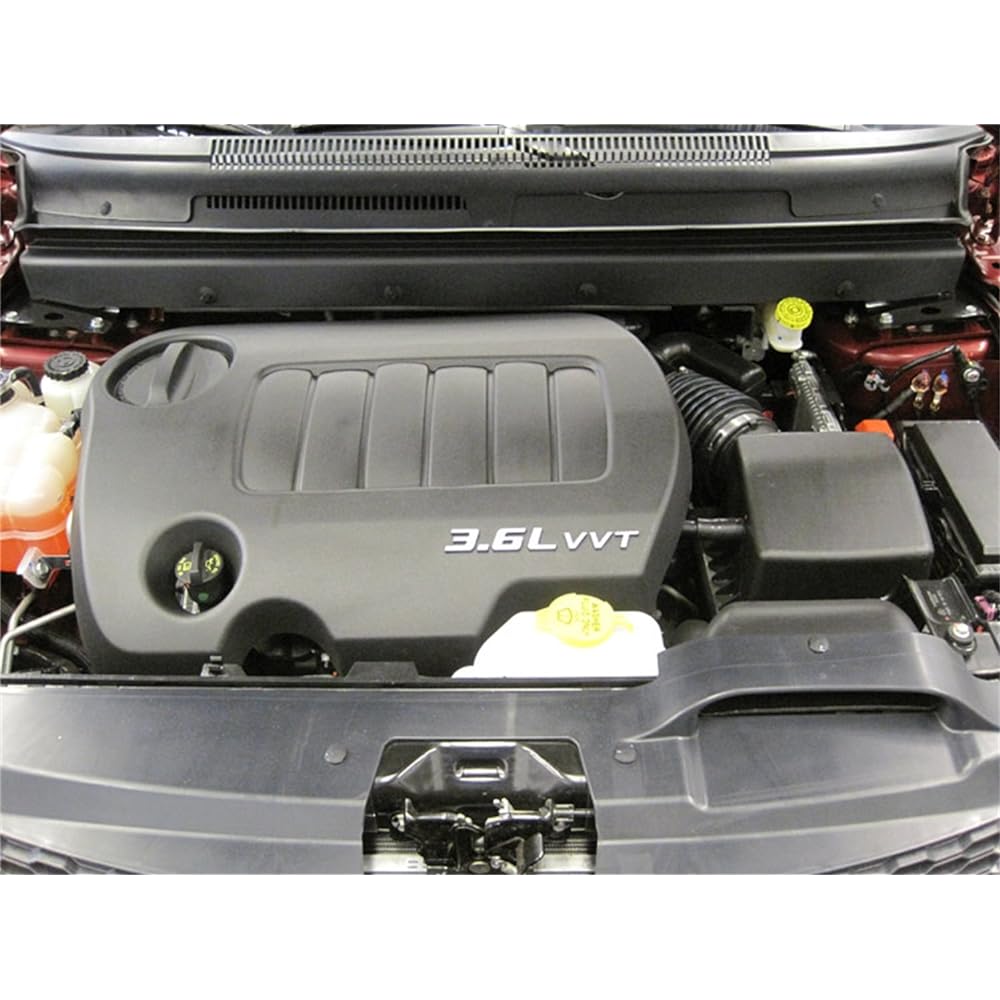 K & N engine air filter: High performance, premium, washing, replacement filter: 2011-2018 Dodge/Chrysler/Fiat V6 (Journey, Avenger, JCUV, 200, Free Mont), 33-2470