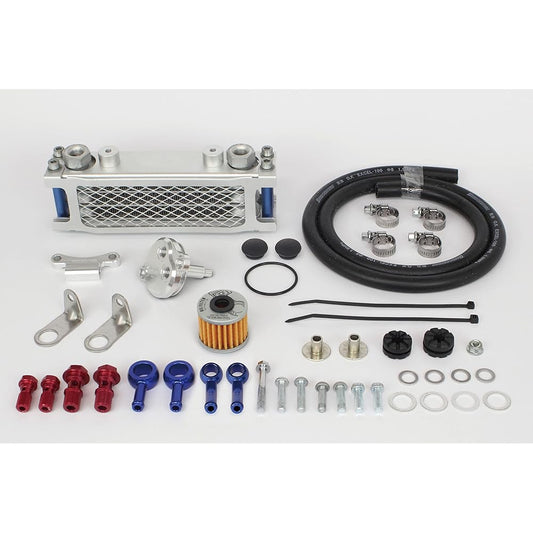 Special parts TAKEGAWA compact cool kit (rubber hose 3 fins 4 oil lines) Ducks 125 (JB04) 07-07-0452