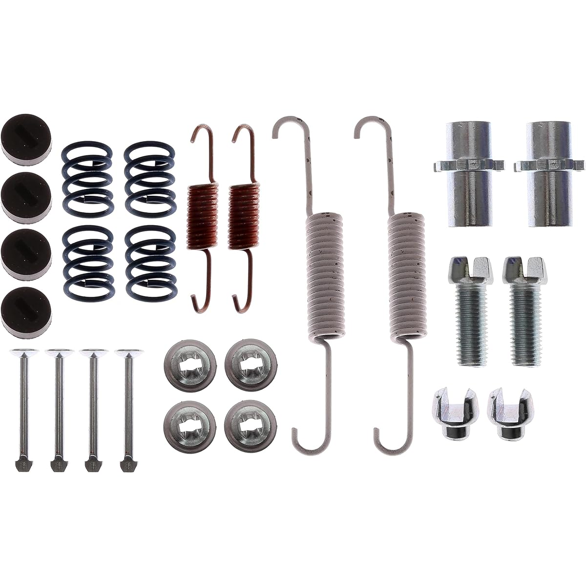 ACDelco 18K2707 Professional Rear Parking Brake Hold Down Spring Kit with Hardware