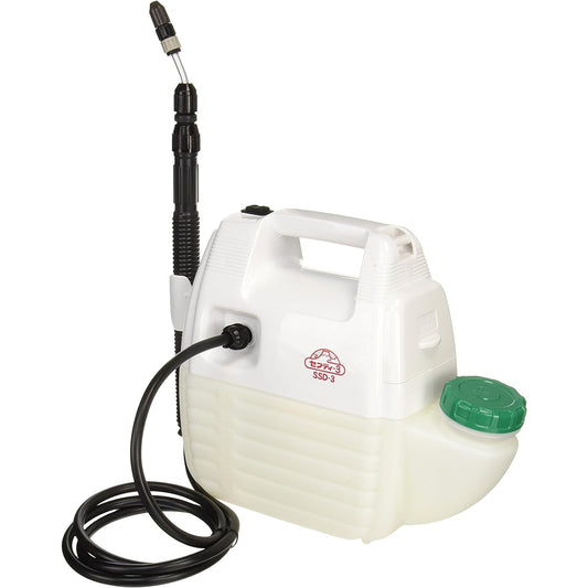 Safety 3 Battery Operated Sprayer 3L Hose 1.7m Nozzle 40~90cm 1 Head SSD-3