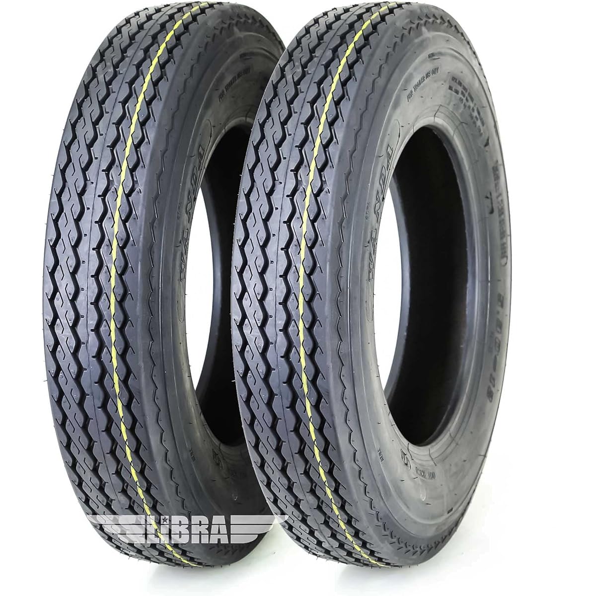 2 New Hightway Boat Motorcycle Trailer Tires 4.80-12 6pr Load Range C - 11031