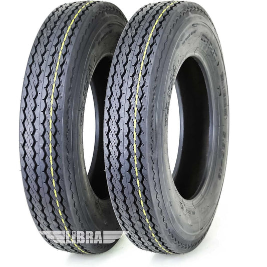 2 New Hightway Boat Motorcycle Trailer Tires 4.80-12 6pr Load Range C - 11031