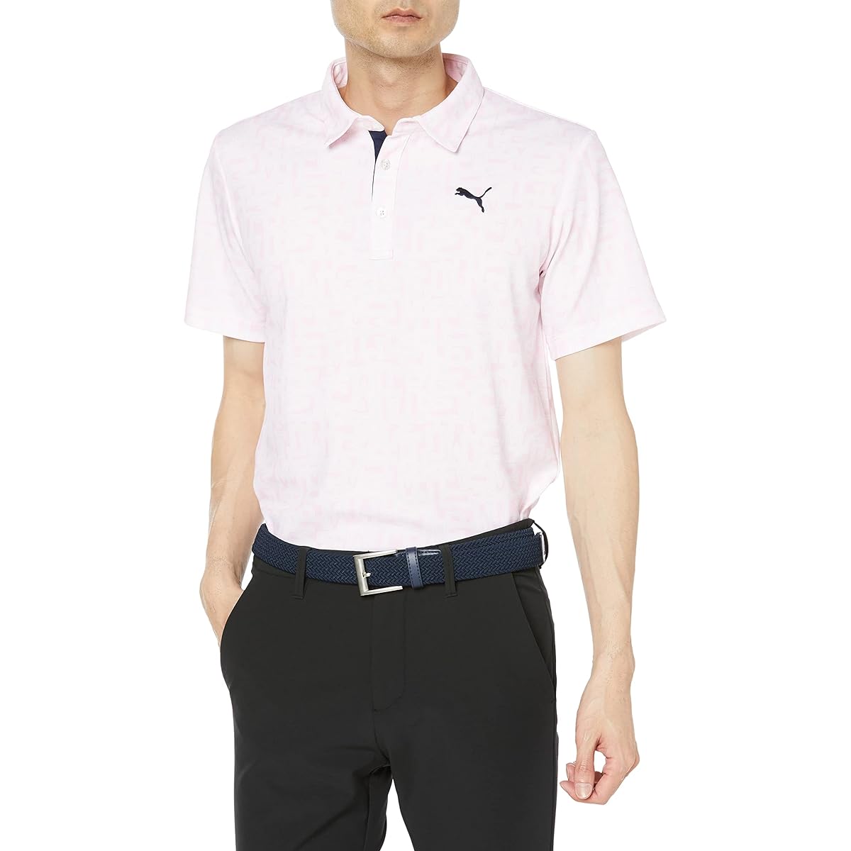 [PUMA] Golf Shirt Random Graphic SS Polo Shirt Men's