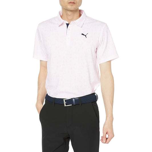 [PUMA] Golf Shirt Random Graphic SS Polo Shirt Men's