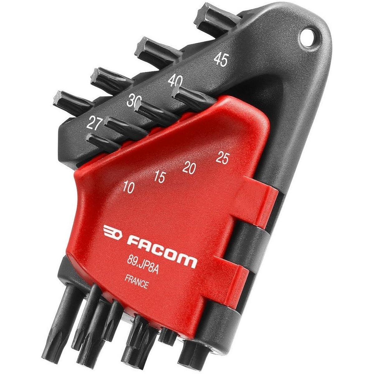 FACOM Torx Wrench Set L-type Wrench 8pc. Torx Key Wrench Set with Holder 89.JP8A FACOM