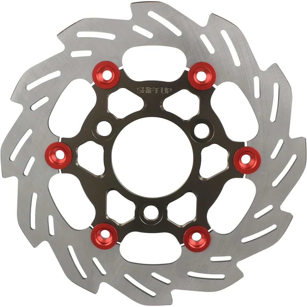 SHIFT UP Wave floating disc rotor 220mm front titanium/red XR50/100 etc. 202050-31