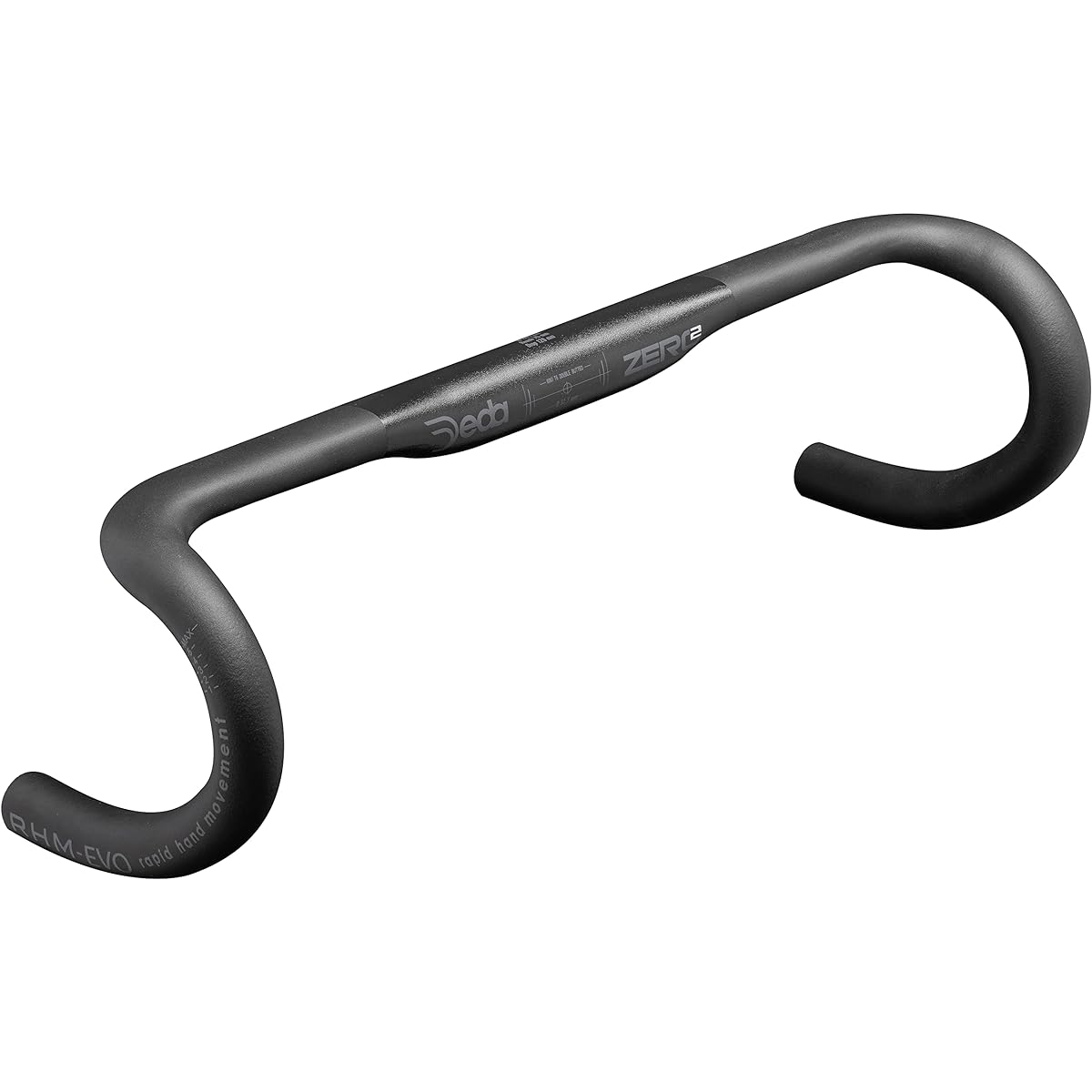 Deda ELEMENTI Handlebar ZERO2 DCR POB 420 (Outside) Double butted Alloy 6061