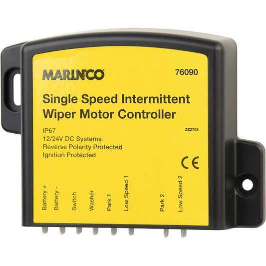 Marinco 76090 Single Speed Wiper Motor Controller Retail