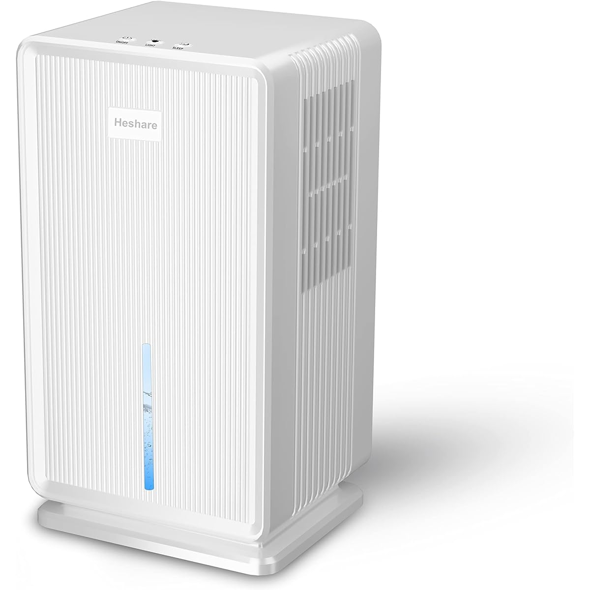 Heshare Dehumidifier, Rainy Season Countermeasure, Energy Saving, Quiet, Room Drying, Automatic Stop, Lightweight, 7 Color Lamp, Room/Office/Kitchen/Home/Medium/Dressing Room/Kitchen, Japanese Instruction Manual