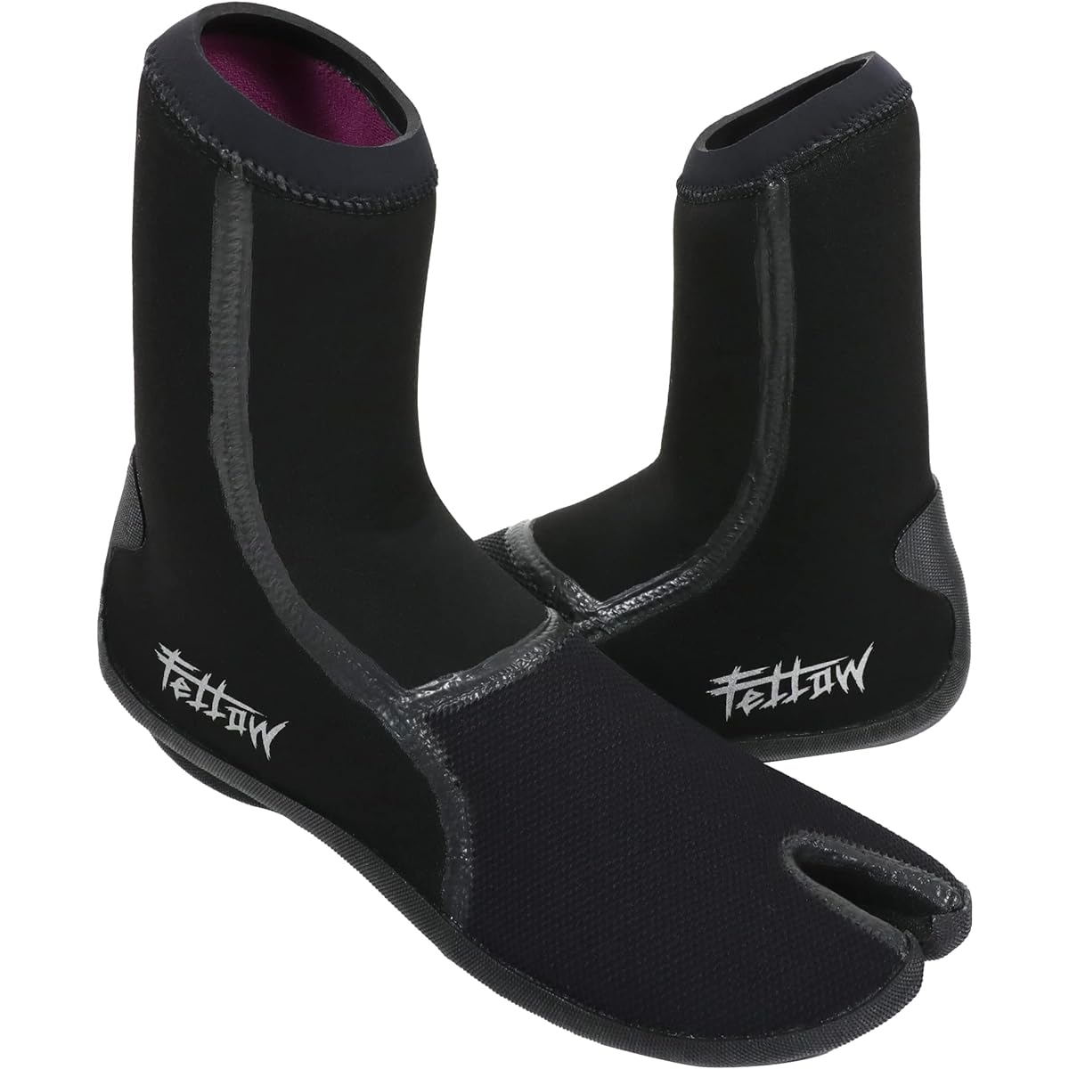 FELLOW Surf Boots 3mm Thermal Surfing Boots Tabi Socks Winter Japanese Standard Men's Women's Fleece Lining Tabi Boots