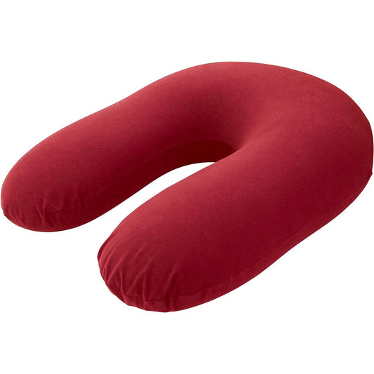 MOGU Bead Cushion Red Powder Support Set Approx. Width 70cm x Height 90cm x Height 20cm