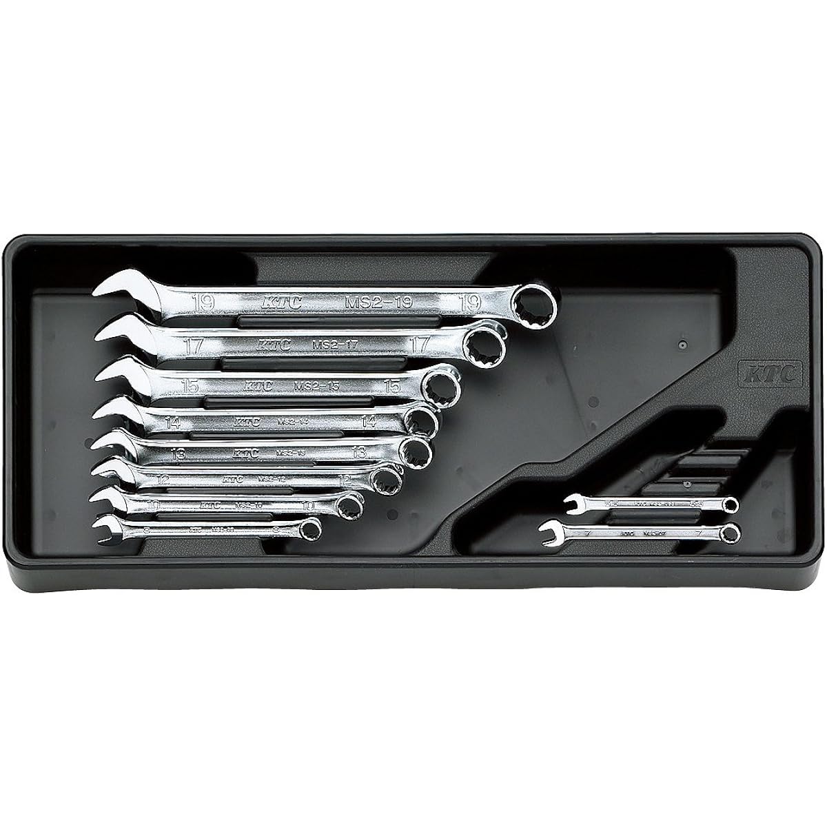 Kyoto Machinery Tools (KTC) Combination Wrench Set of 10 TMS210