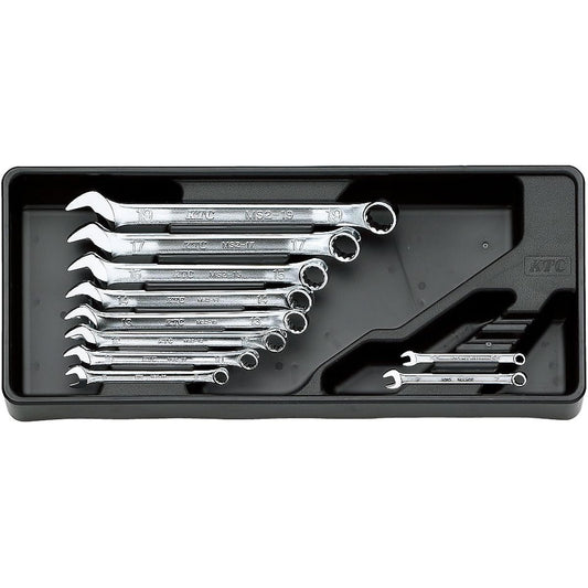 Kyoto Machinery Tools (KTC) Combination Wrench Set of 10 TMS210
