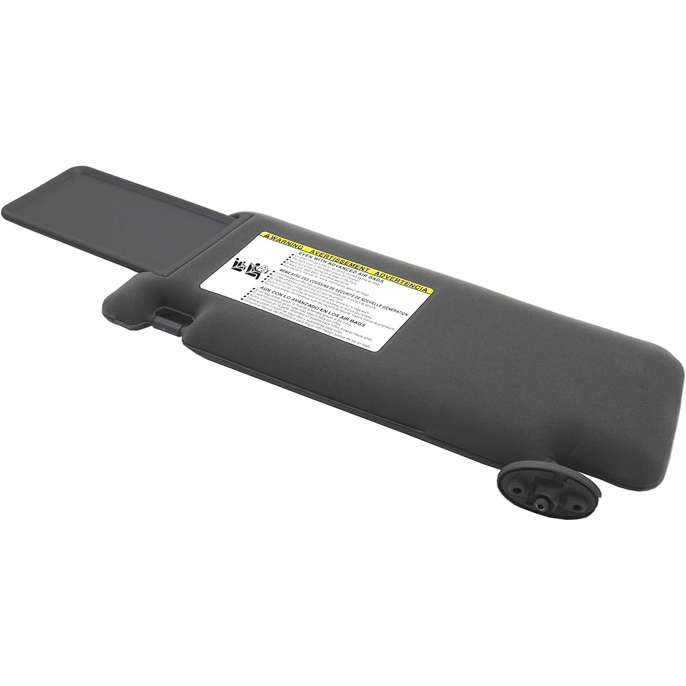 EZZY AUTO Right Suppira seat side gray sun visor No 74320-04181-B1 2005-2012 type Toyota Takoma Viser