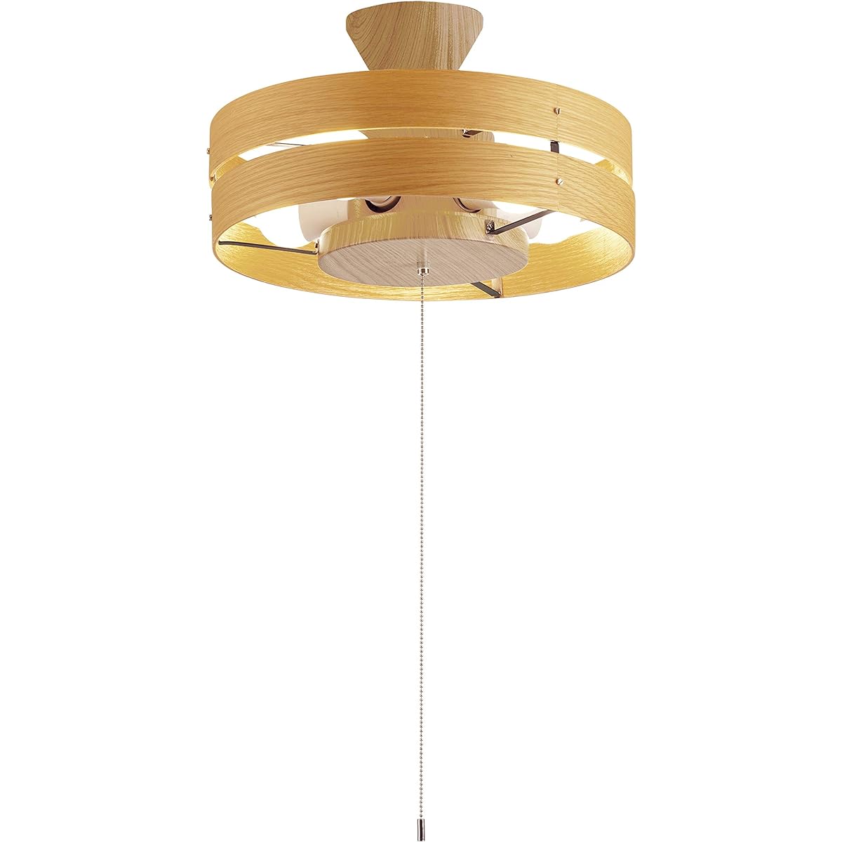 Kishima Natural Industrial Nordic LED Pendant Light 5 Lights (Oak) AMZ69311