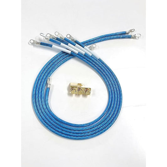 SEIWA Made in Japan Earthing (Sky Blue) Special Set 20sq