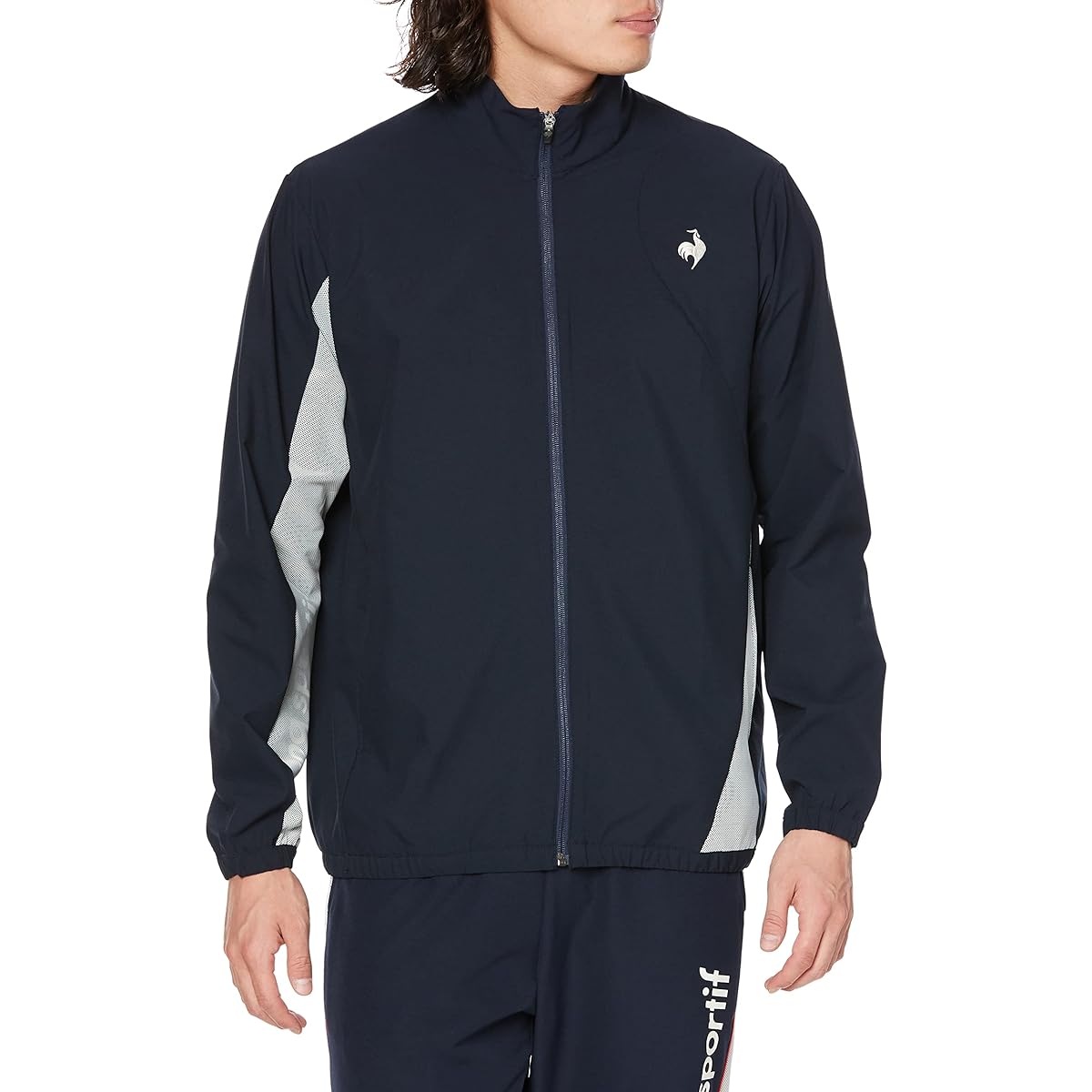 [Le Coq Sportif] Windbreaker Running Jogging Water Repellent Stretch Shape Stable UV CUT (UPF50+) Thermal Cooling